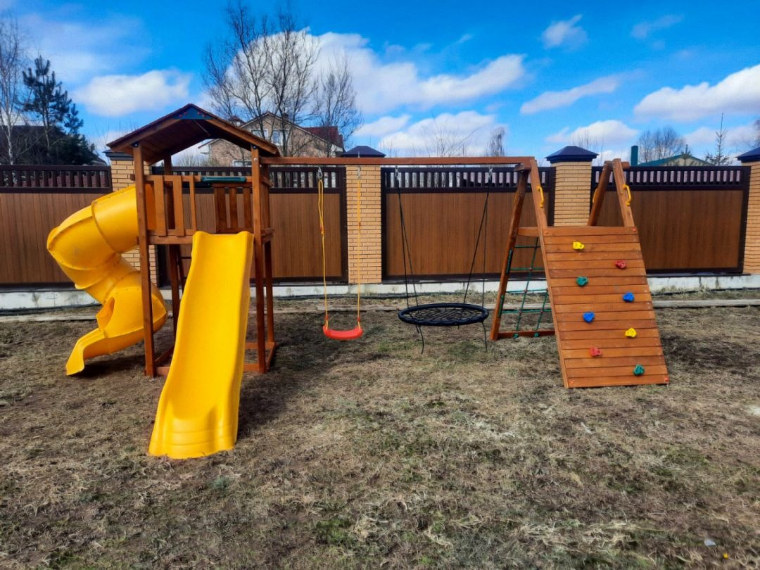 Детская деревянная площадка Jungle Cottage JC11